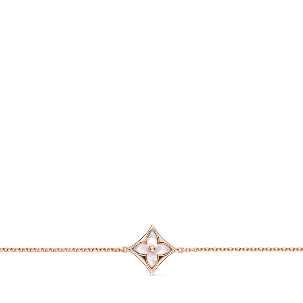 COLOR BLOSSOM 18K Gold Shell Bracelet