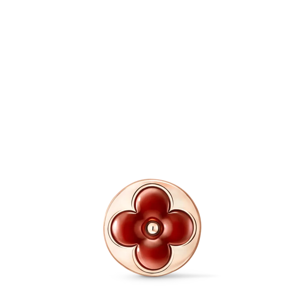 COLOR BLOSSOM SUN 18K Gold Chalcedony Stud Earrings product photograph