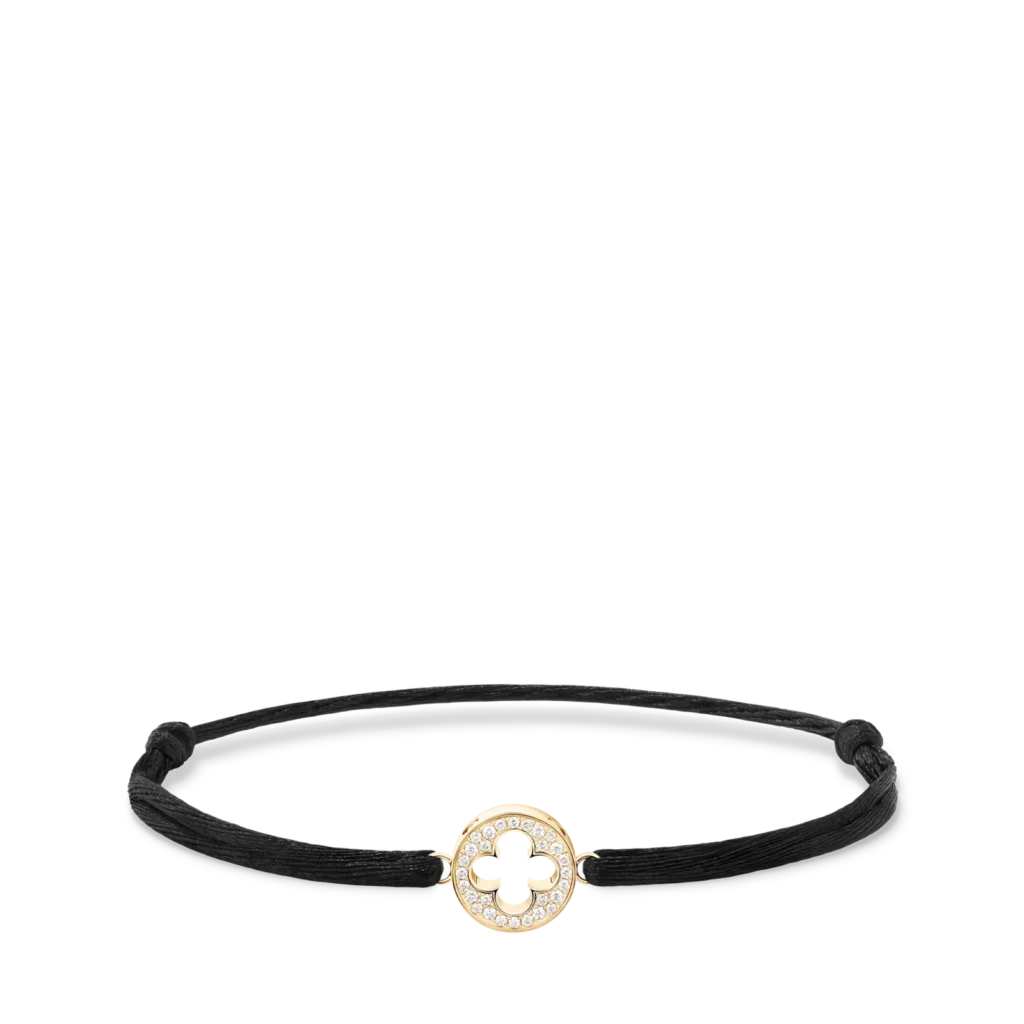 EMPREINTE 18K gold (yellow) diamond cord bracelet