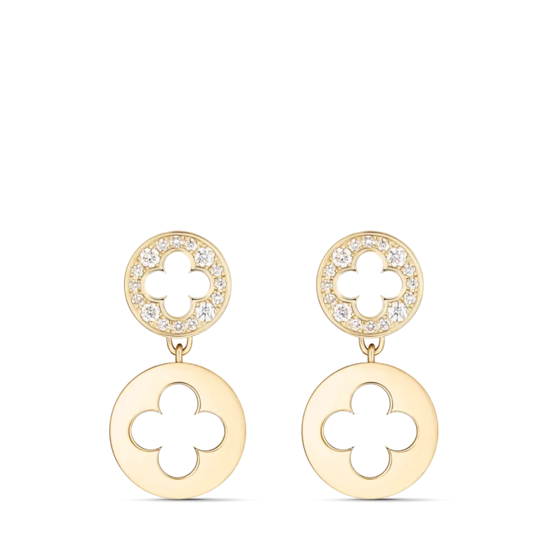EMPREINTE 18K Gold (Yellow) Diamond Earrings