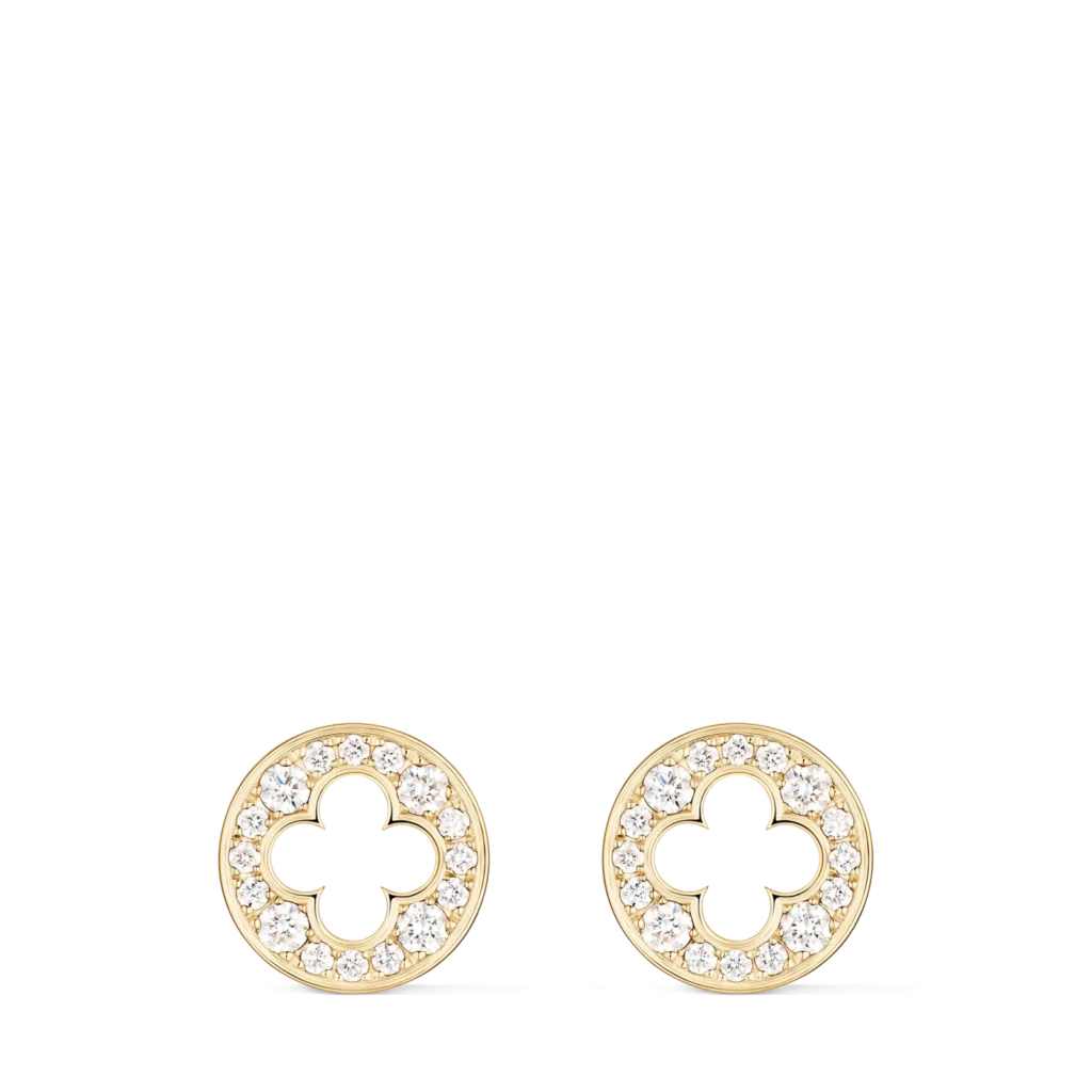 EMPREINTE 18K Gold (Yellow) Diamond Stud Earrings