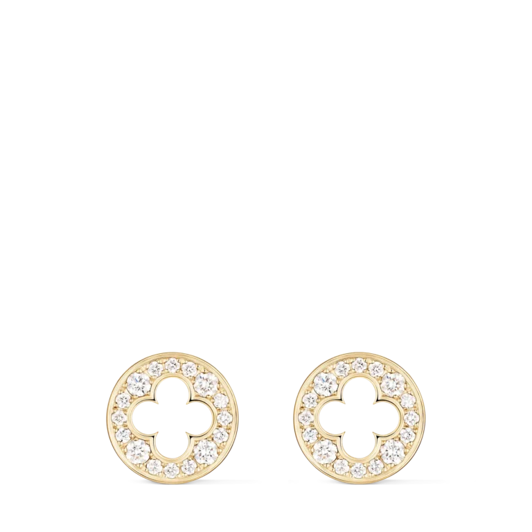 EMPREINTE 18K Gold (Yellow) Diamond Stud Earrings