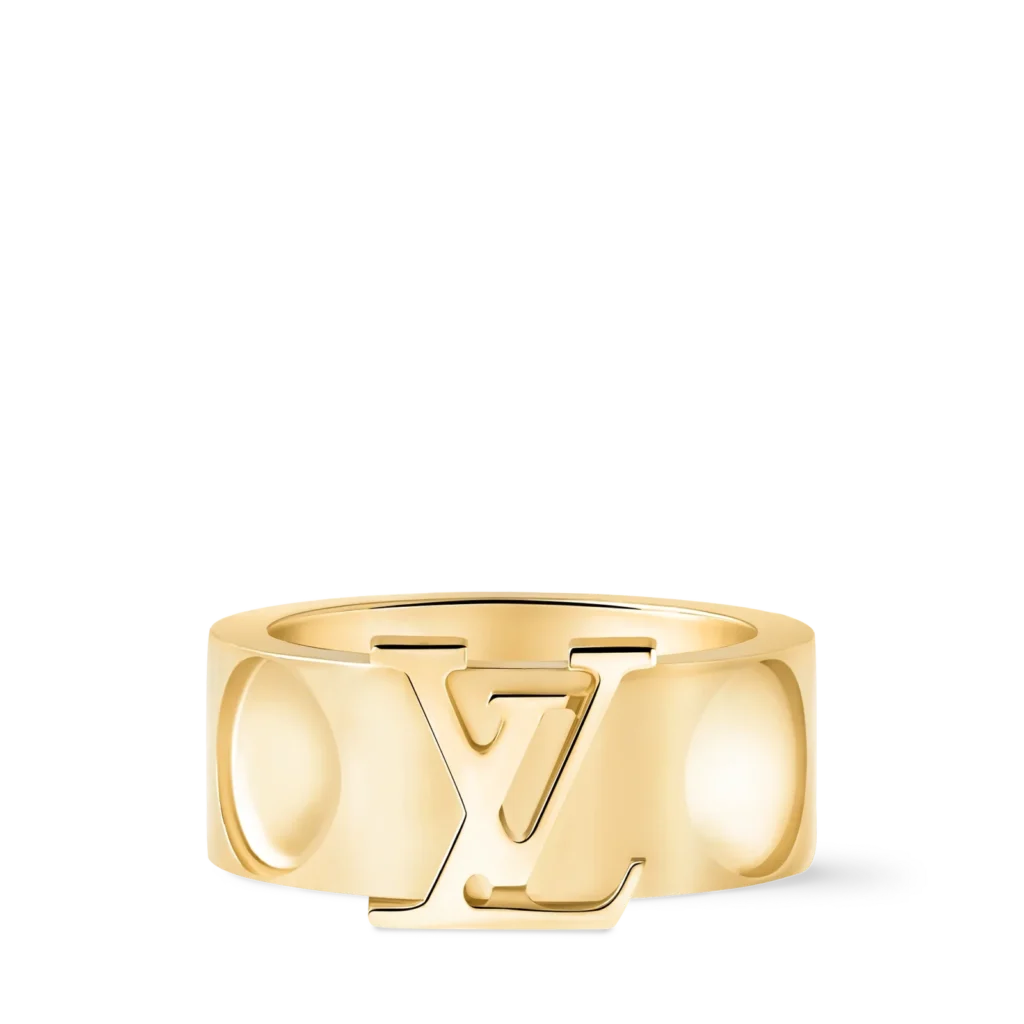 EMPREINTE LARGE 18K gold ring product photograph