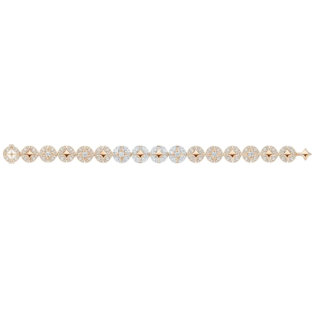 GALAXIE 18K gold (pink) diamond bracelet