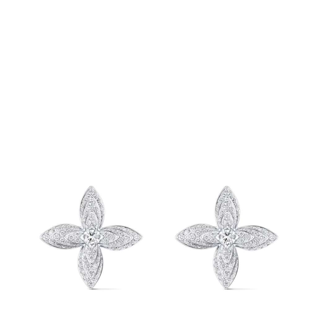 IDYLLE 18K gold diamond earrings