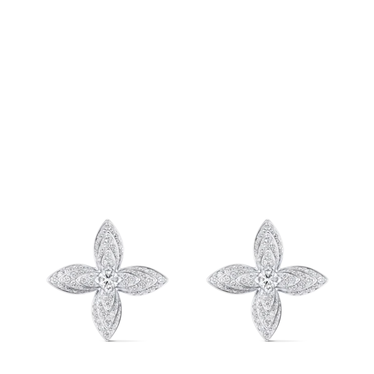 IDYLLE 18K gold diamond earrings