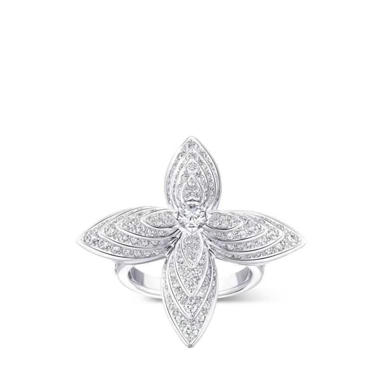 IDYLLE 18K gold (white) diamond ring