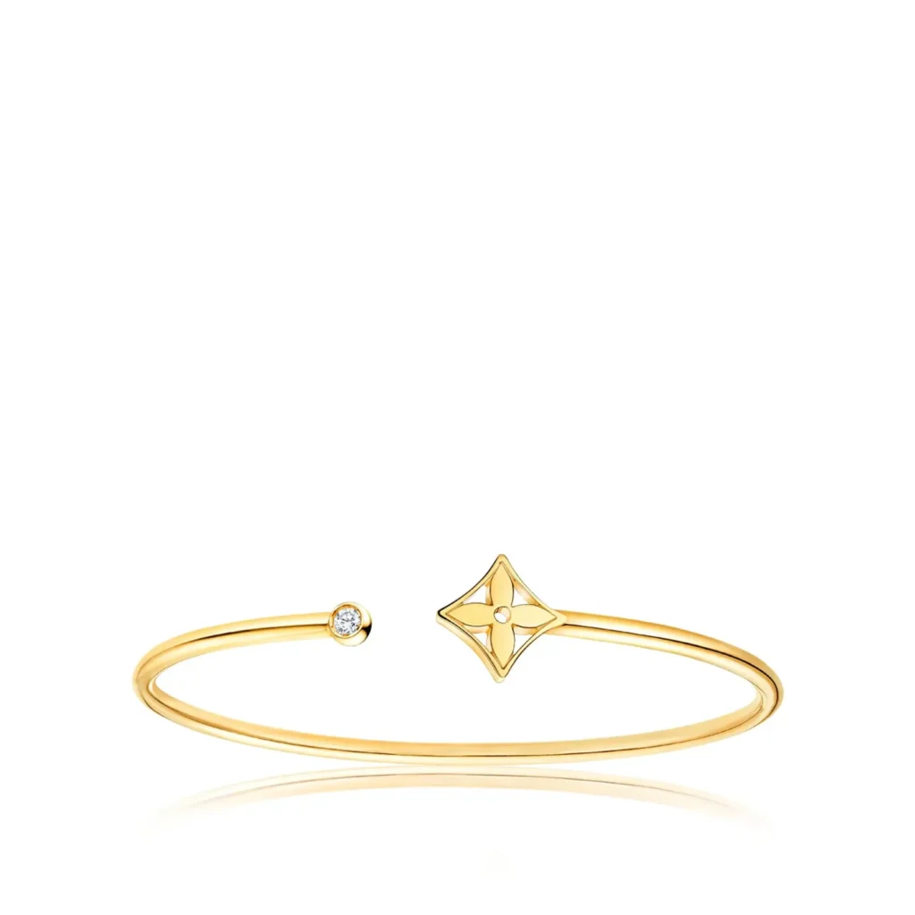IDYLLE BLOSSOM 18K Gold Diamond Bracelet product photograph