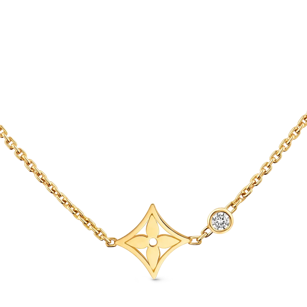 IDYLLE BLOSSOM 18K Gold Diamond Necklace