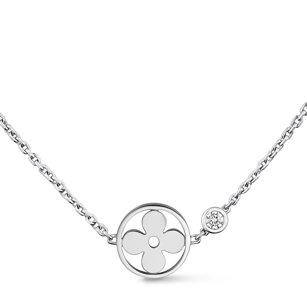 IDYLLE BLOSSOM 18K Gold Diamond Necklace