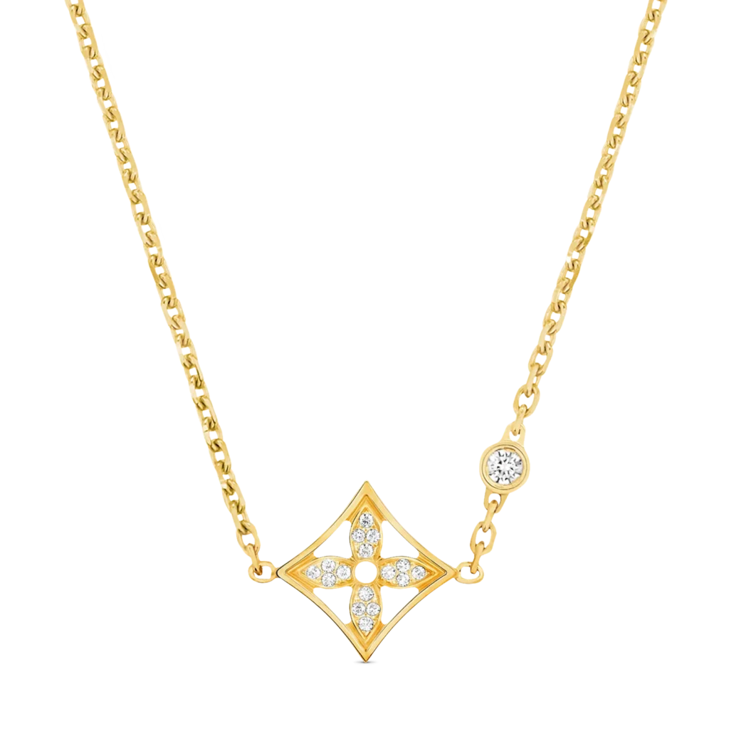 IDYLLE BLOSSOM 18K Gold Diamond Necklace