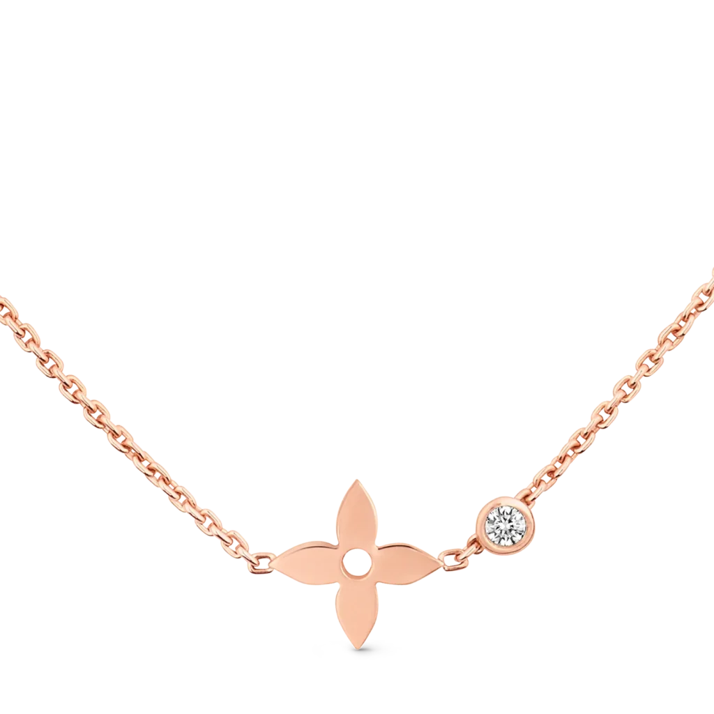 IDYLLE BLOSSOM 18K Gold Diamond Necklace