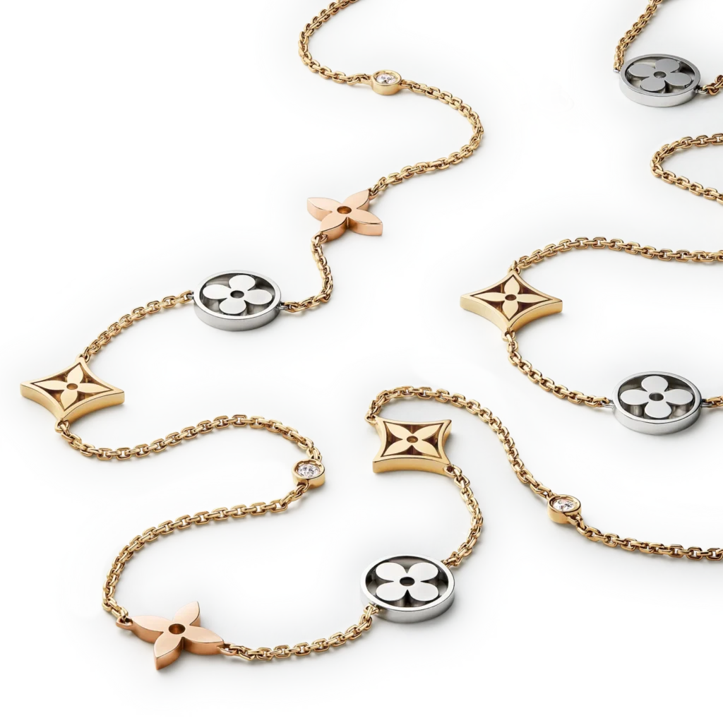IDYLLE BLOSSOM 18K Gold Diamond Necklace