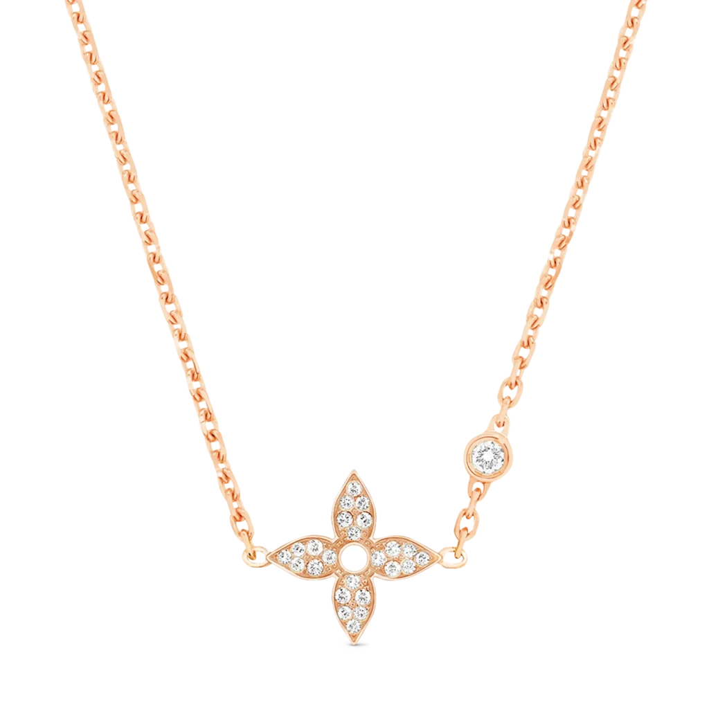 IDYLLE BLOSSOM 18K Gold Diamond Necklace