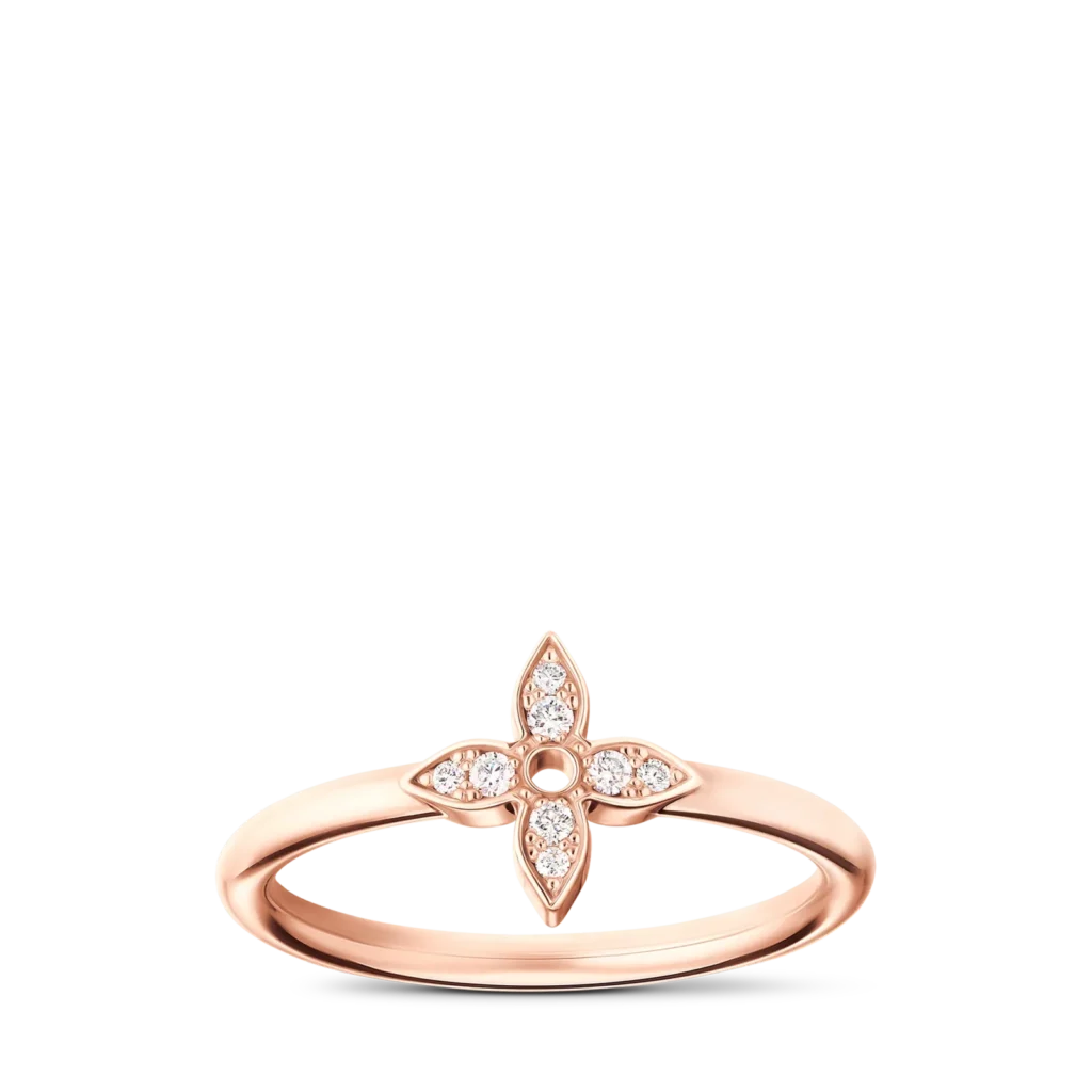 IDYLLE BLOSSOM SINGLE 18K Gold Diamond Ring