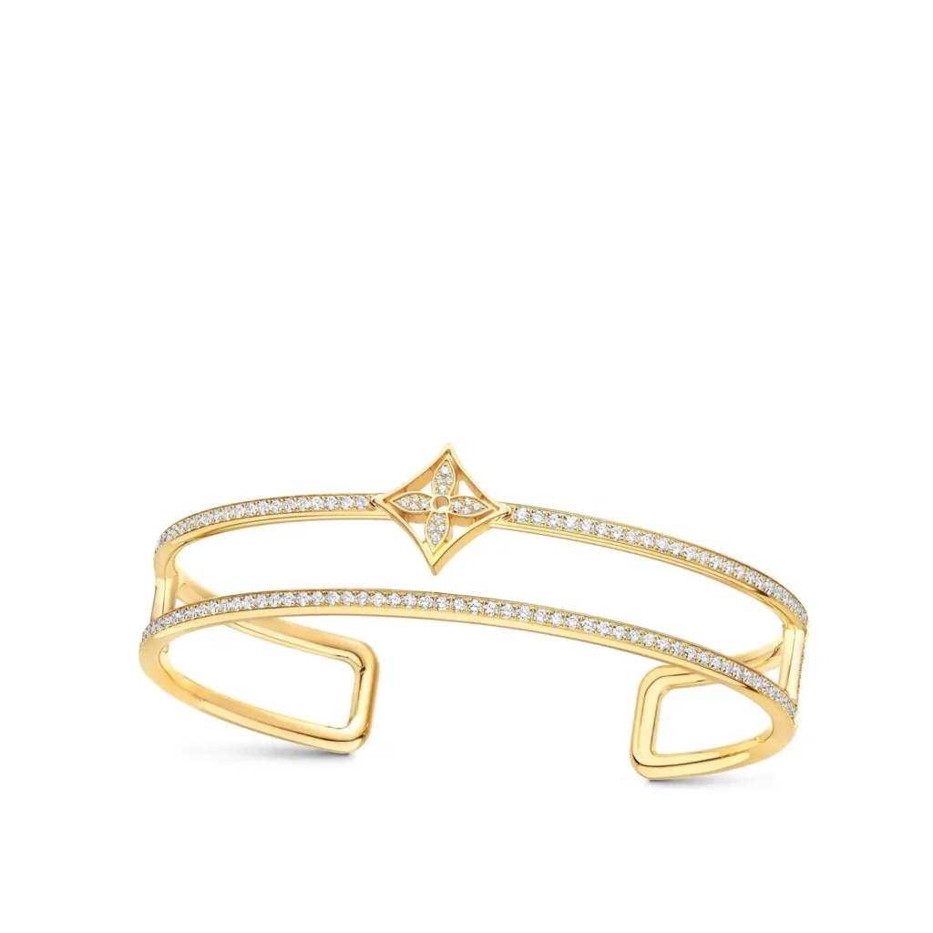 IDYLLE BLOSSOM TWO-ROW 18K gold diamond bracelet