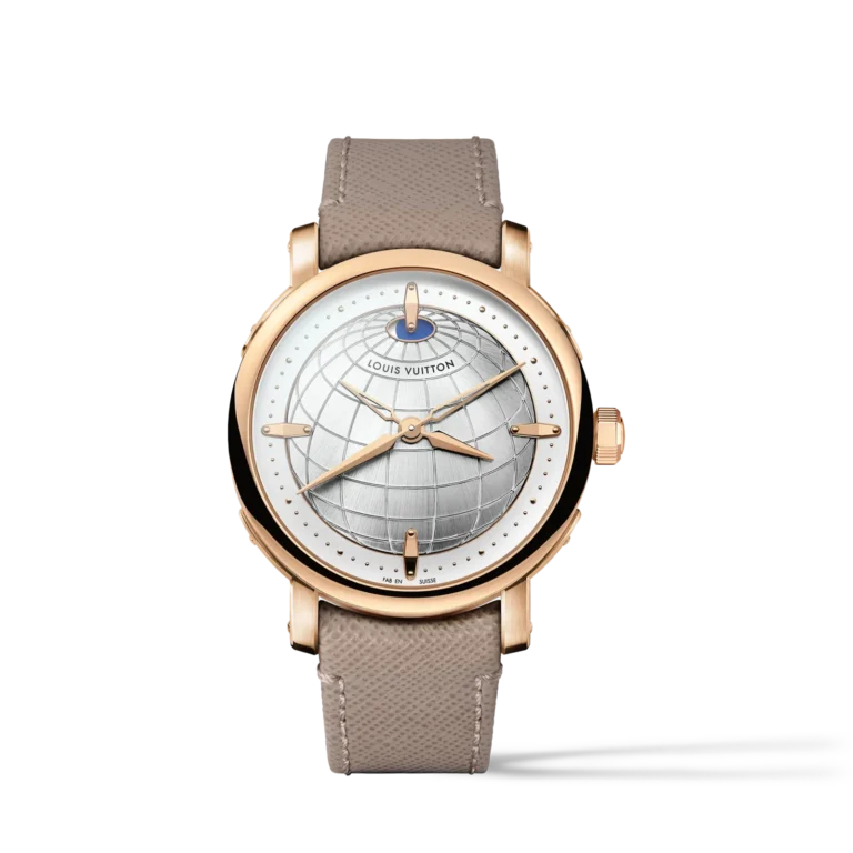 LOUIS VUITTON ESCALE TWIN ZONE 18K Gold (Rose Gold) Automatic Watch, 40 mm