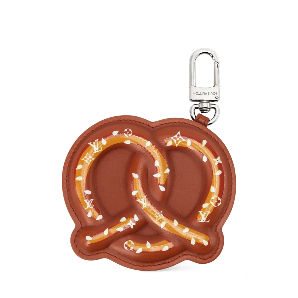 LV Bretzel Bag Charm