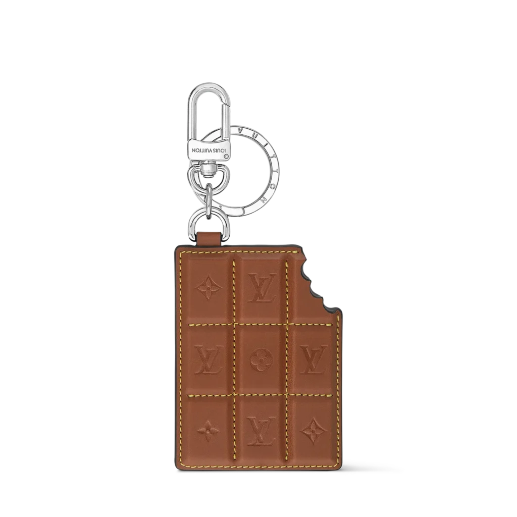 LV CHOCOLATE BAR FIGURINE Bag Charm and Keychain