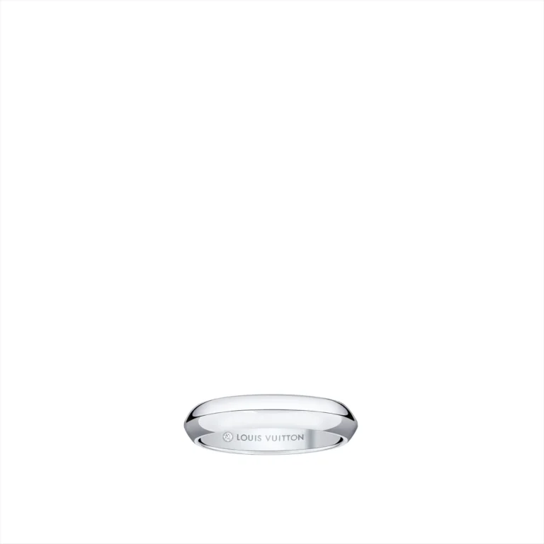 LV DIAMONDS 4mm Platinum Wedding Ring