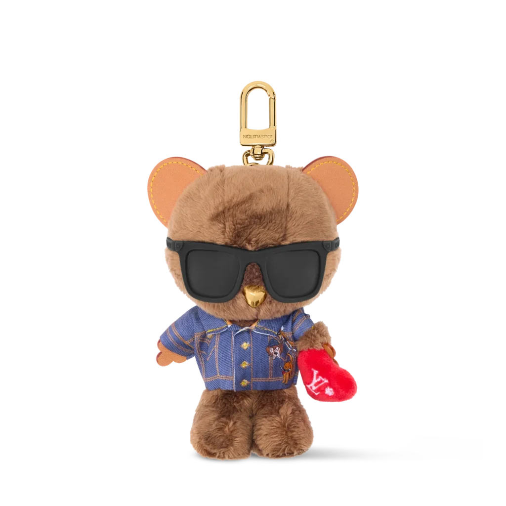LV LOUIS BEAR Bag Charm