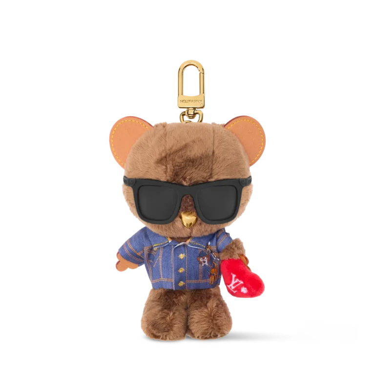 LV LOUIS BEAR Bag Charm