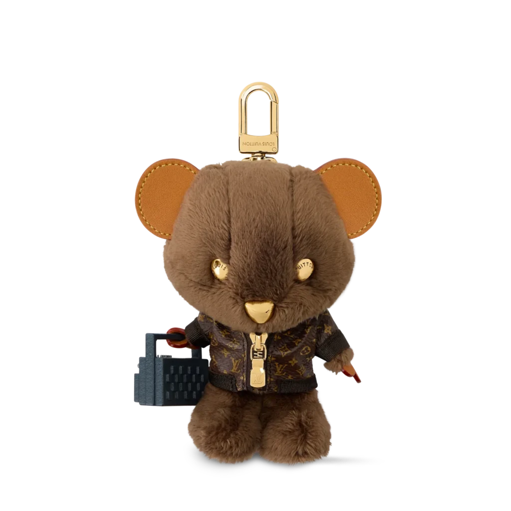 LV LOUIS BEAR Bag Charm