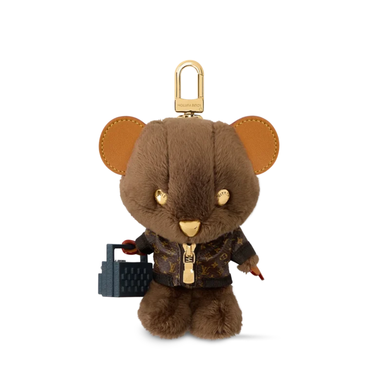 LV LOUIS BEAR Bag Charm