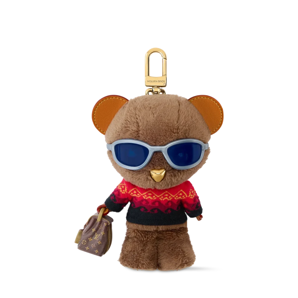 LV LOUIS BEAR Bag Charm