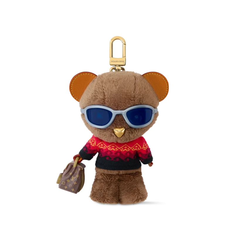 LV LOUIS BEAR Bag Charm