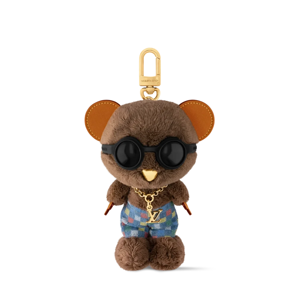 LV LOUIS BEAR Bag Charm product photograph