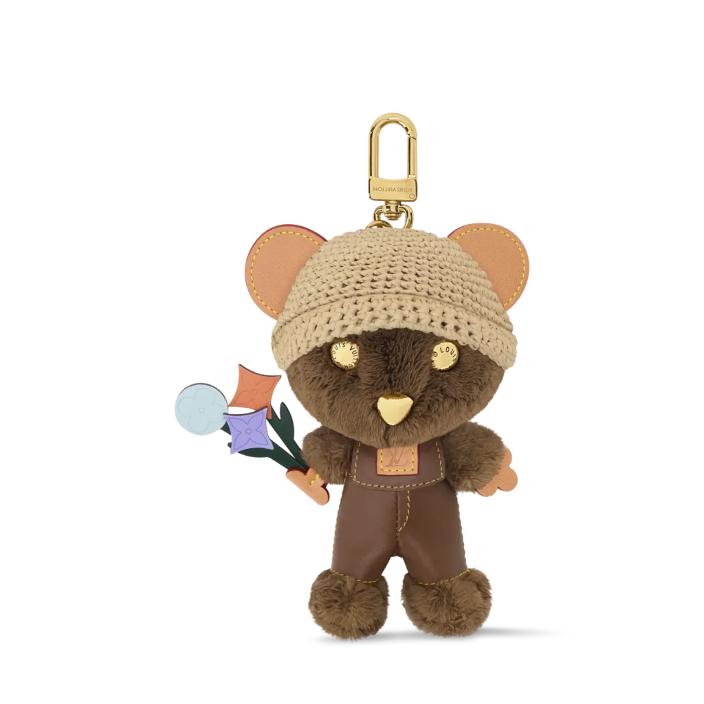 LV LOUIS BEAR Bag Charm
