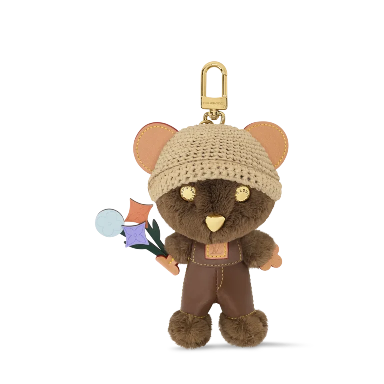 LV LOUIS BEAR Bag Charm