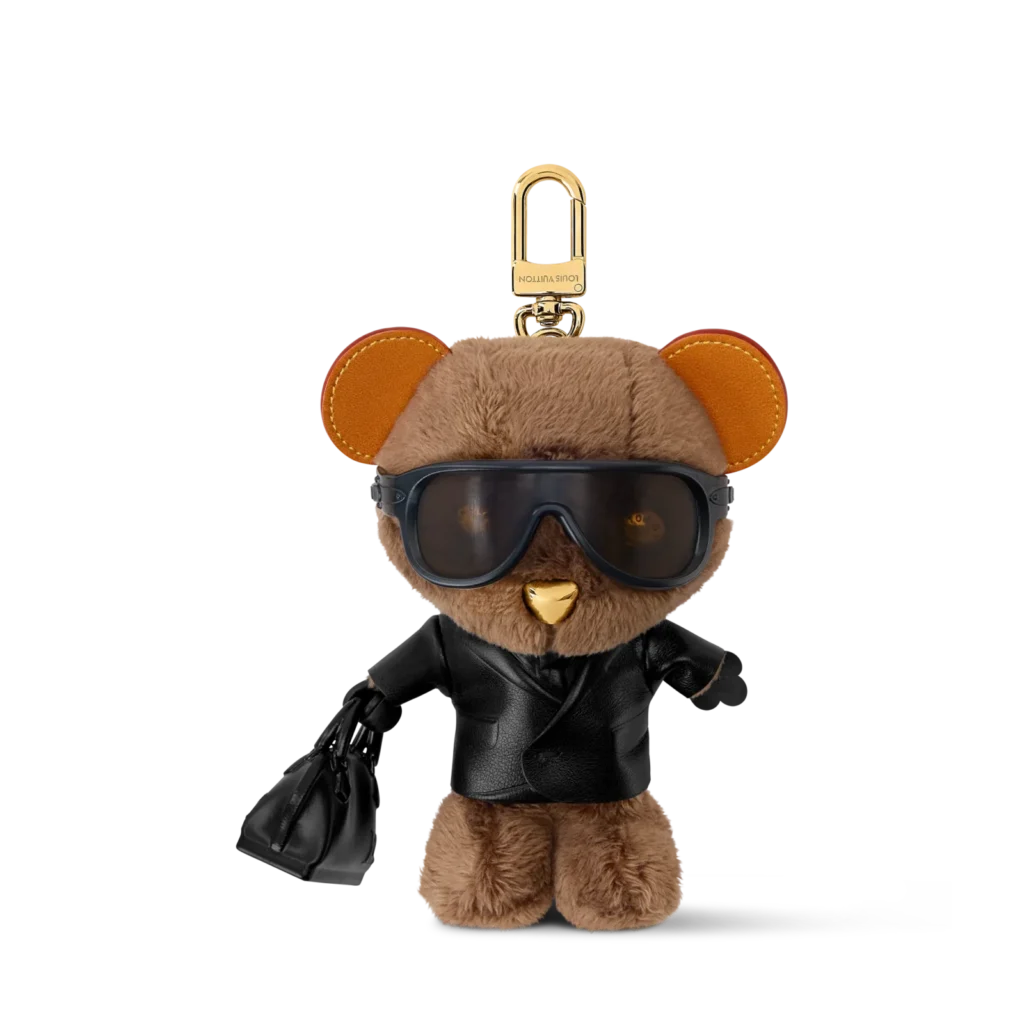 LV LOUIS BEAR Bag Charm
