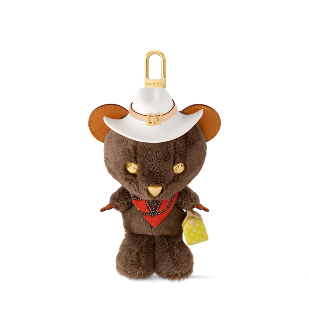 LV LOUIS BEAR Bag Charm
