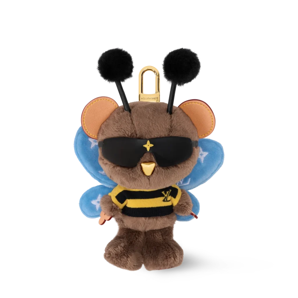 LV LOUIS BEAR BEE bag charm