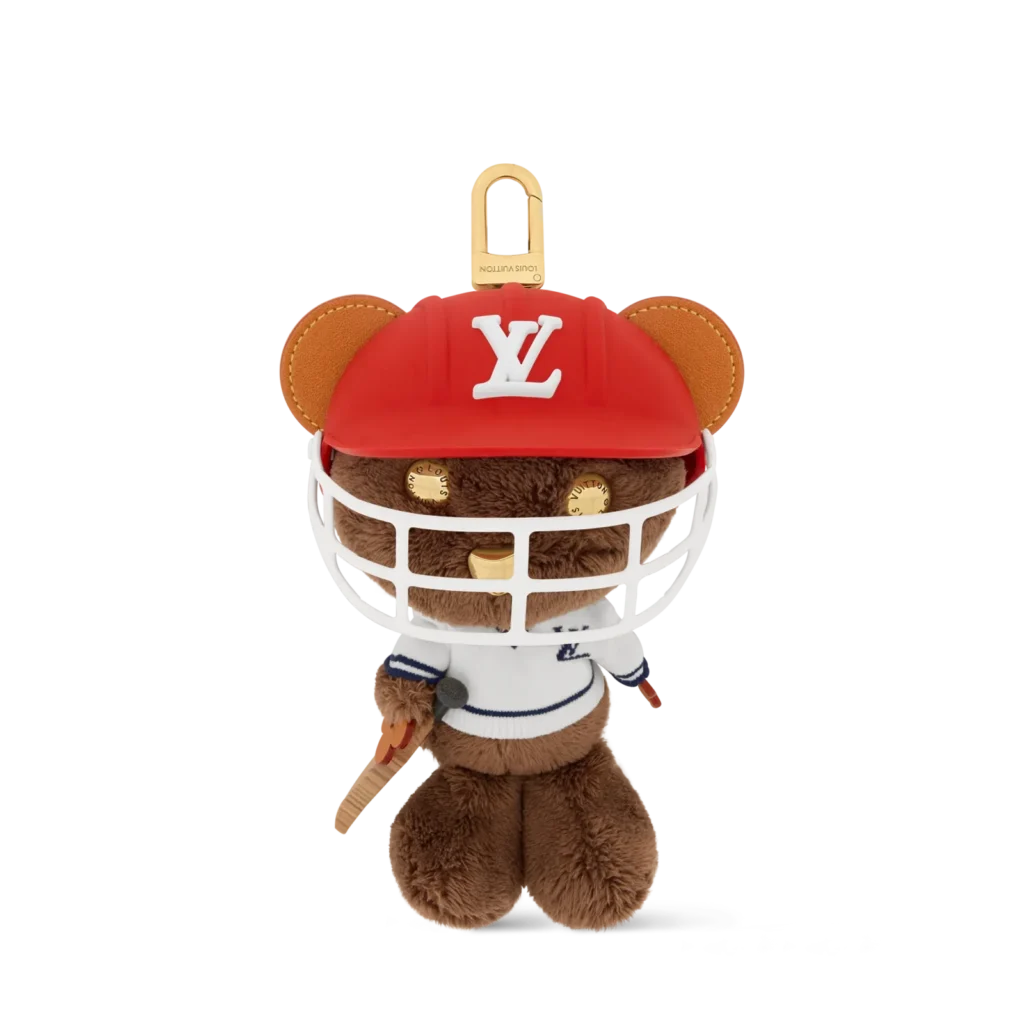 LV LOUIS BEAR CRICKET Bag Charm