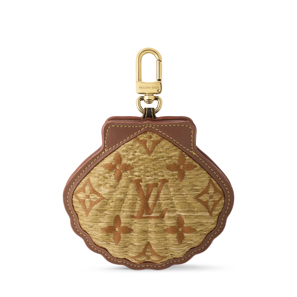 LV SHELL bag charm