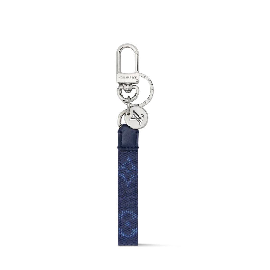 LV SLIM DRAGONNE BAG CHARM AND KEYCHAIN product photograph