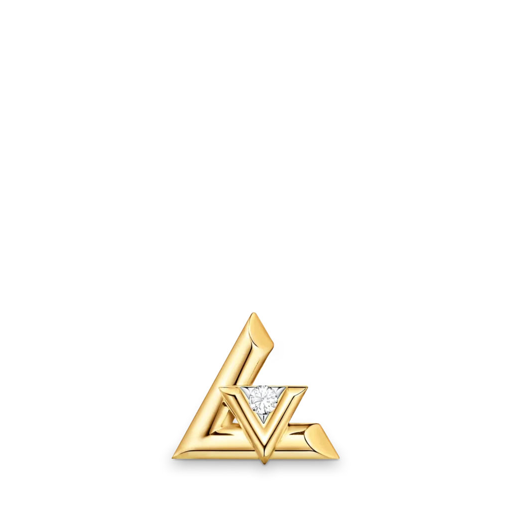 LV VOLT 18K Gold Diamond Earrings