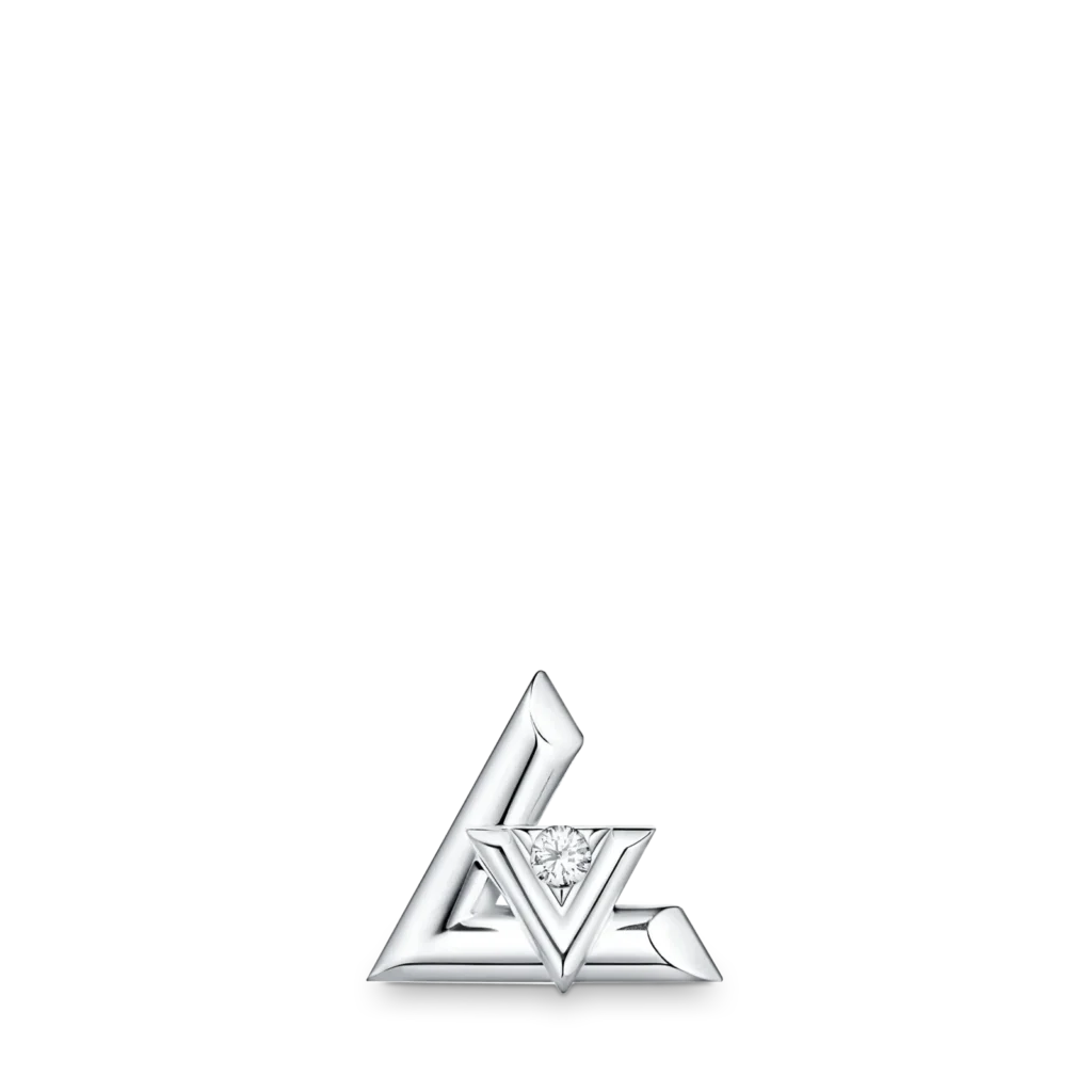 LV VOLT 18K Gold Diamond Earrings