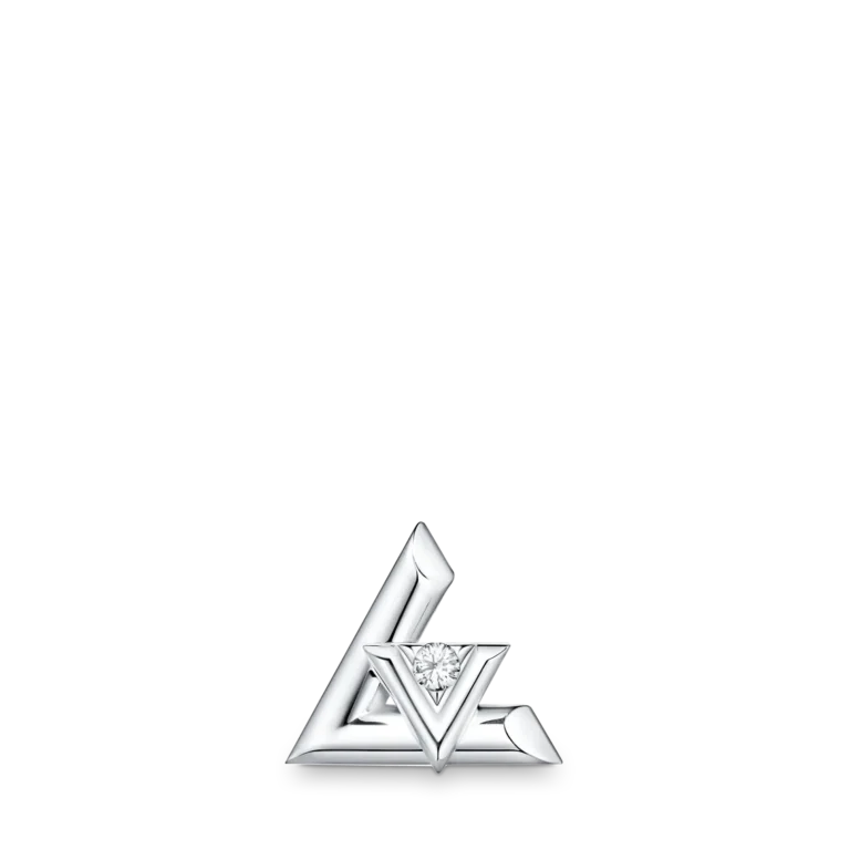 LV VOLT 18K Gold Diamond Earrings