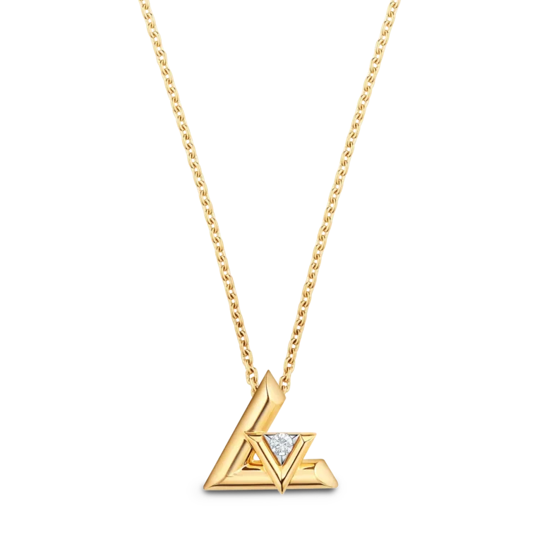 LV VOLT 18K Gold Diamond Necklace