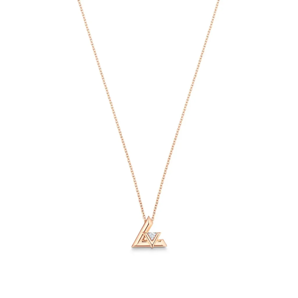 LV VOLT 18K Gold Diamond Necklace