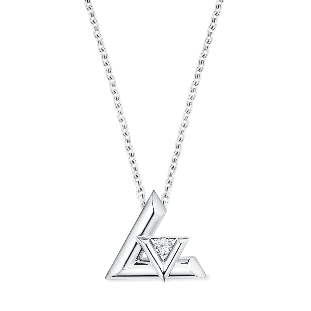LV VOLT 18K Gold Diamond Necklace