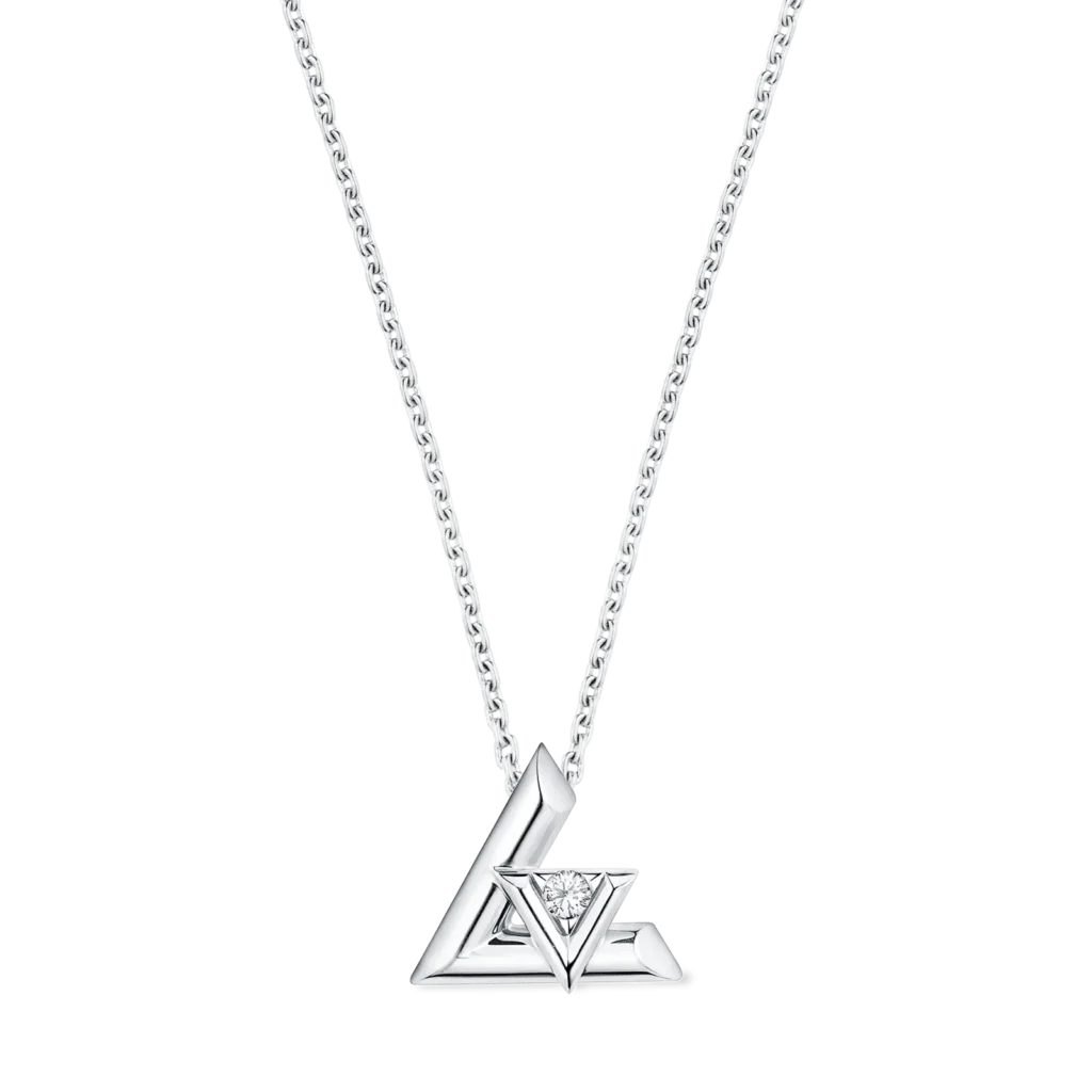 LV VOLT 18K Gold Diamond Necklace