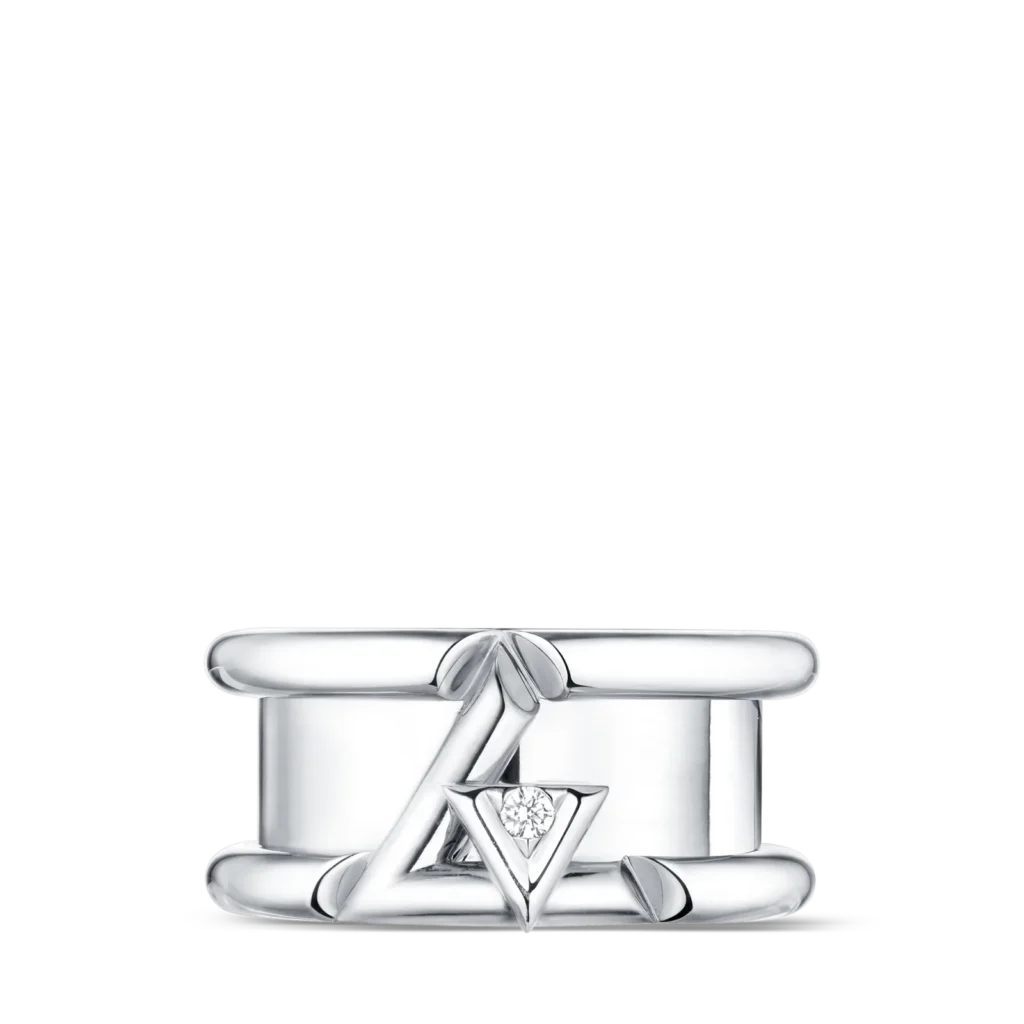 LV VOLT 18K gold diamond ring product photograph