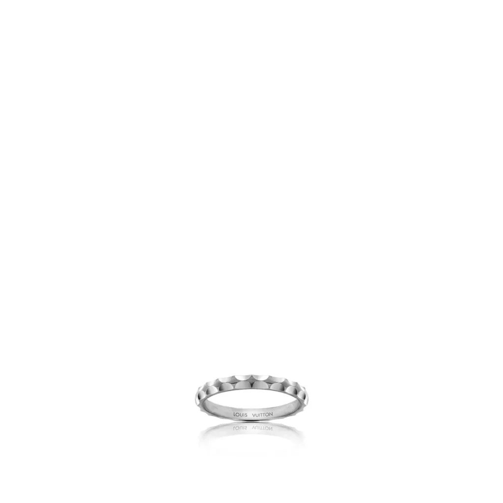 Monogram Infini 18K gold wedding ring