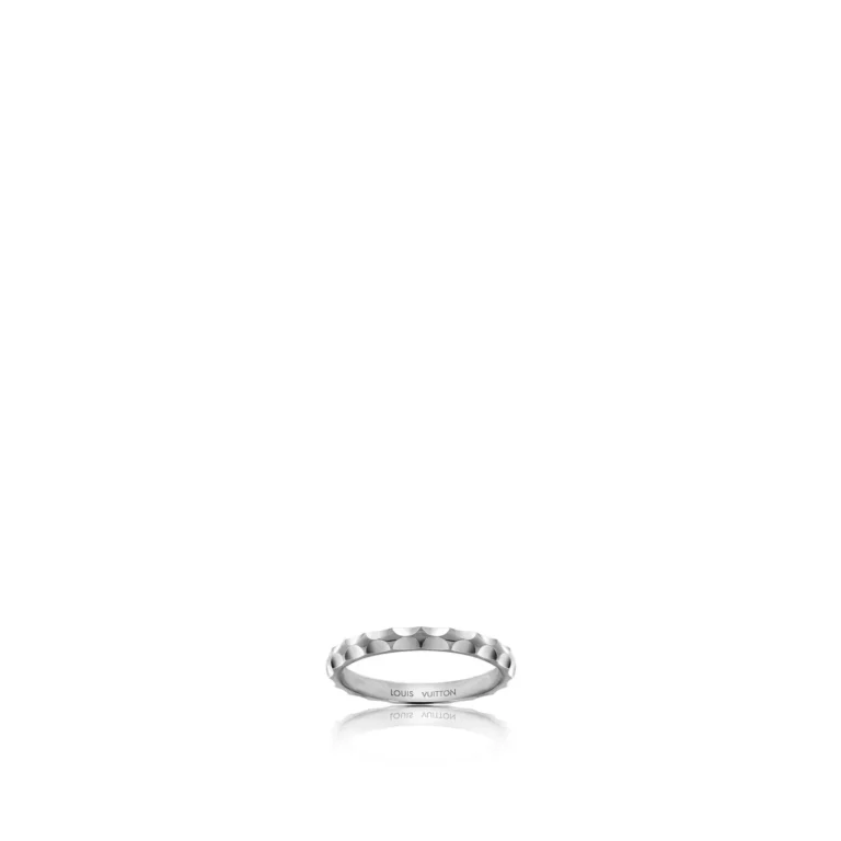 Monogram Infini 18K gold wedding ring