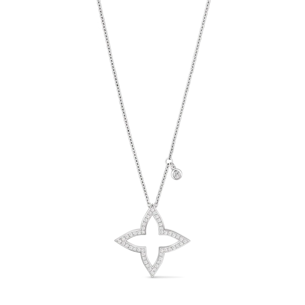 OMBRE BLOSSOM 18K Gold Diamond Necklace